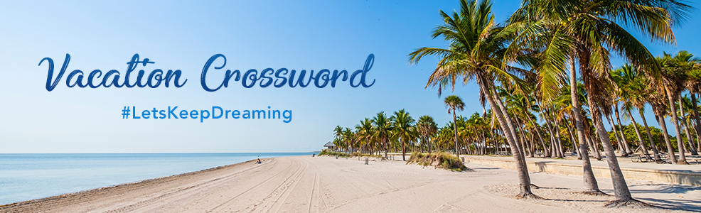 Vacation Crossword
