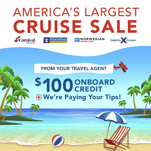 Americas Largest Cruise Sale Ad